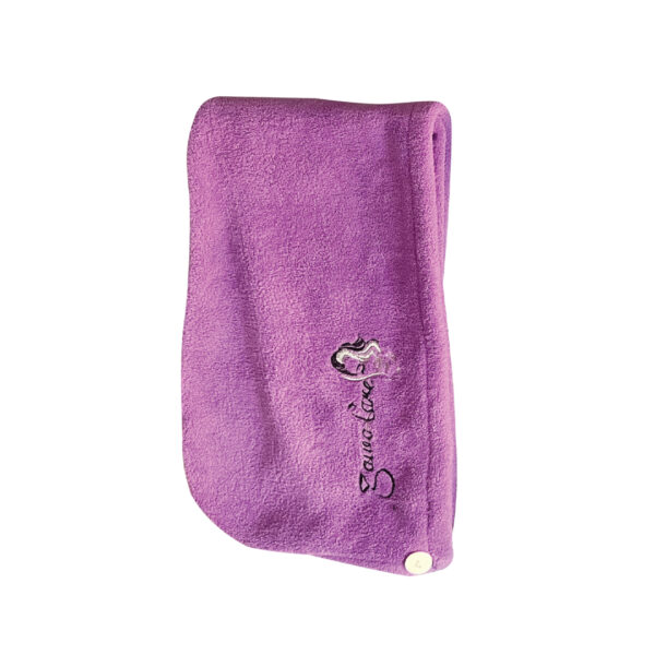 Purple Microfiber Towel - Image 2